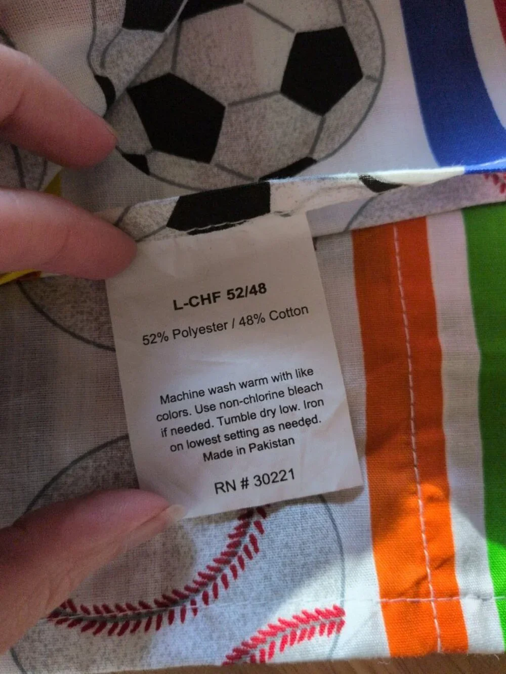 Vintage Sports Twin Sheet Set Football Baseball Basketball Soccer Cotton Blend